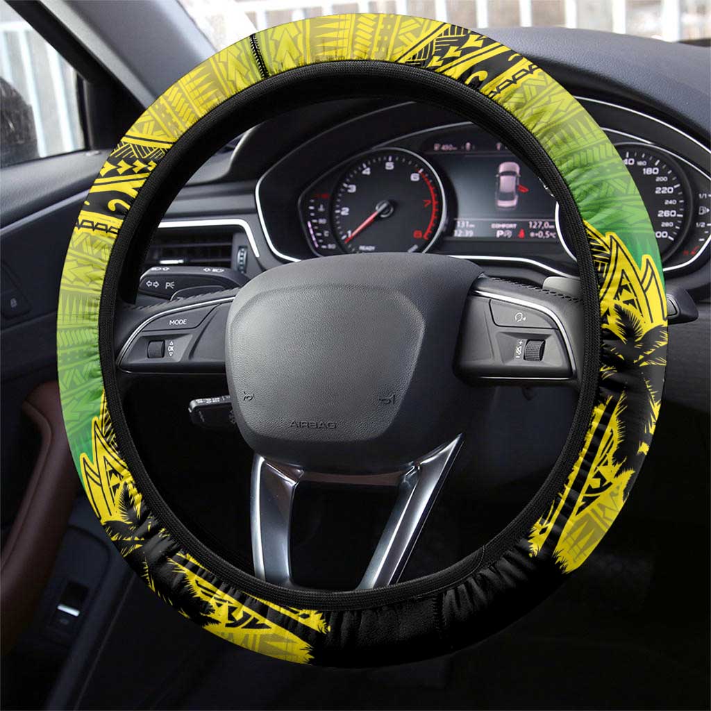 Cook Islands Marathon 2025-Pursuit in Paradise Steering Wheel Cover Special Edition