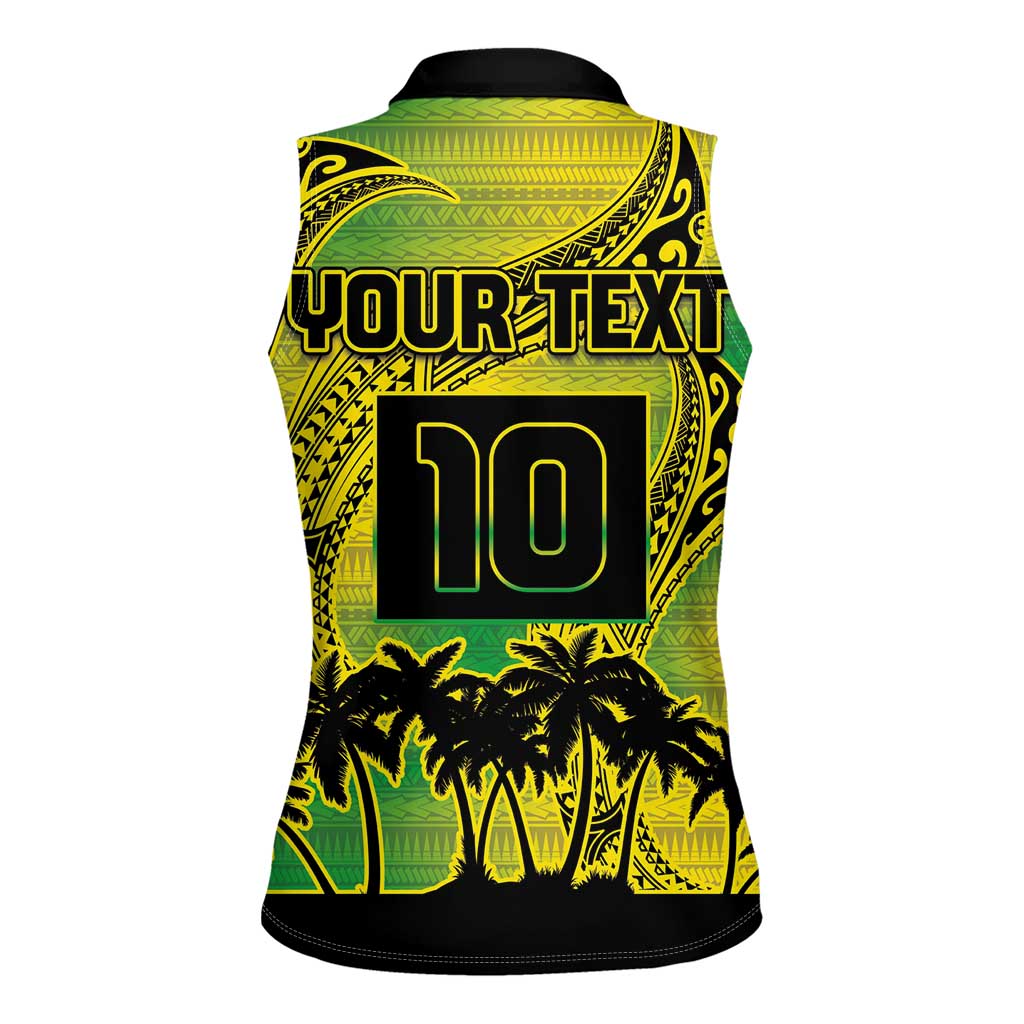 Cook Islands Marathon 2025-Pursuit in Paradise Women Sleeveless Polo Shirt Special Edition
