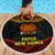 Papua New Guinea Bird-of-Paradise Beach Blanket Coat of Arms and Tribal Patterns