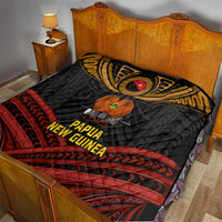 Papua New Guinea Bird-of-Paradise Quilt Coat of Arms and Tribal Patterns