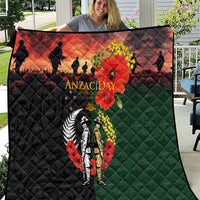 New Zealand and Australia ANZAC Day Quilt Lest We Forget Indigenous and Maori Pattern LT03 Multicolor - Polynesian Pride