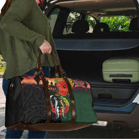 New Zealand and Australia ANZAC Day Travel Bag Lest We Forget Indigenous and Maori Pattern