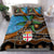 Fiji and Australia Bedding Set Fijian and Aboriginal mix Culture