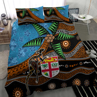 Fiji and Australia Bedding Set Fijian and Aboriginal mix Culture