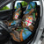 Fiji and Australia Car Seat Cover Fijian and Aboriginal mix Culture