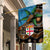 Fiji and Australia Garden Flag Fijian and Aboriginal mix Culture