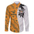 Custom Fiji and Australia Rugby Family Matching Puletasi and Hawaiian Shirt Tapa Mix Aboriginal Pattern Half Style