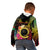 Vanuatu Independence Day Kid Hoodie Sand Drawing Melanesian Vibes