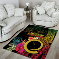 Vanuatu Selebretem 44th Indipendens Dei Area Rug Sand Drawing Melanesian Vibes