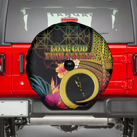 Vanuatu Selebretem 44th Indipendens Dei Spare Tire Cover Sand Drawing Melanesian Vibes