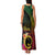 Vanuatu Shefa Day Family Matching Tank Maxi Dress and Hawaiian Shirt Sand Drawing Melanesian