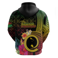 Vanuatu Shefa Day Hoodie Sand Drawing Melanesian