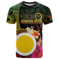 Vanuatu Shefa Day T Shirt Sand Drawing Melanesian