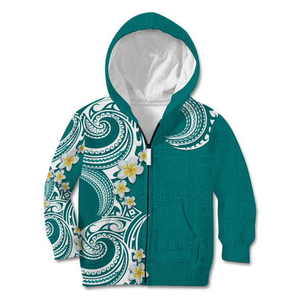 Hawaii Summer Kid Hoodie Mix Polynesian Black LT6
