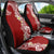 Aloha Polynesian Plumeria Flower Car Seat Cover Red Color