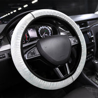 Hawaiian Manta Ray Tribal Steering Wheel Cover Polynesian Art Motifs Sweet Pastel