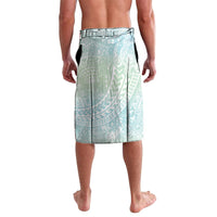 Japanese and Hawaiian Culture Fusion Lavalava Irezumi with Turtles and Lei Kakau Pattern Fresh Vibe