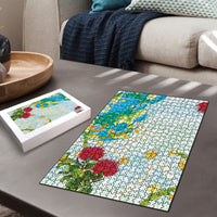 Japanese and Hawaiian Culture Fusion Puzzle Irezumi with Turtles and Lei Kakau Pattern Fresh Vibe