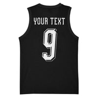 Aotearoa Rugby Custom Basketball Jersey Maori Tribal Motifs Stripes-Sporty Style