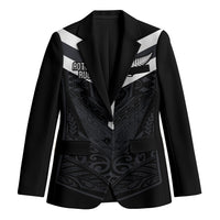 Aotearoa Rugby Custom Blazer Maori Tribal Motifs Stripes-Sporty Style