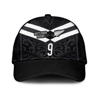 Custom Aotearoa Rugby Classic Cap Maori Tribal Motifs Stripes-Sporty Style