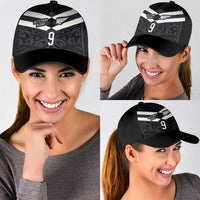 Custom Aotearoa Rugby Classic Cap Maori Tribal Motifs Stripes-Sporty Style