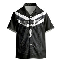 Aotearoa Rugby Custom Kid Hawaiian Shirt Maori Tribal Motifs Stripes-Sporty Style