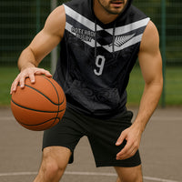 Aotearoa Rugby Custom Sleeveless Hoodie Maori Tribal Motifs Stripes-Sporty Style