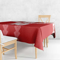 Custom Tahiti Football Polynesian Pattern Tablecloth