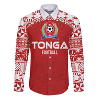 Custom Tonga Football Ngatu Tribal Tattoo Family Matching Summer Maxi Dress and Hawaiian Shirt