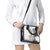 New Zealand Gecko Maori Art Tattoo Shoulder Handbag White Color