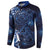 New Zealand Gecko Maori Art Tattoo Button Sweatshirt Matariki Mode