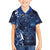 New Zealand Gecko Maori Art Tattoo Family Matching Off Shoulder Short Dress and Hawaiian Shirt Matariki Mode