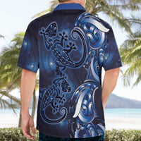 New Zealand Gecko Maori Art Tattoo Hawaiian Shirt Matariki Mode LT03 - Polynesian Pride