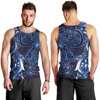 New Zealand Gecko Maori Art Tattoo Men Tank Top Matariki Mode LT03 - Polynesian Pride