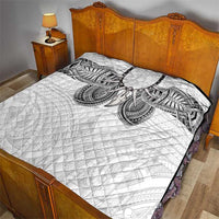 Samoan Traditional Art Tattoos Quilt Tatau Tribal Motifs with Ula Nifo White - Polynesian Pride