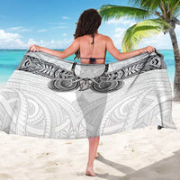 Samoan Traditional Art Tattoos Sarong Tatau Tribal Motifs with Ula Nifo White - Polynesian Pride