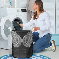 Samoan Traditional Art Tattoos Laundry Basket Tatau Roman Reigns Black Color - Polynesian Pride