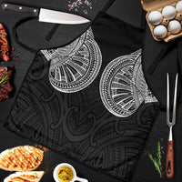 Samoan Traditional Art Tattoos Apron Tatau Roman Reigns Black Color - Polynesian Pride