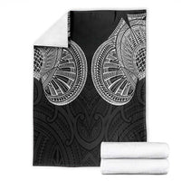 Samoan Traditional Art Tattoos Blanket Tatau Roman Reigns Black Color - Polynesian Pride