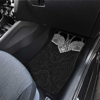 Samoan Traditional Art Tattoos Car Mats Tatau Roman Reigns Black Color - Polynesian Pride