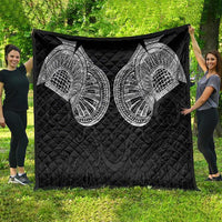 Samoan Traditional Art Tattoos Quilt Tatau Roman Reigns Black Color - Polynesian Pride