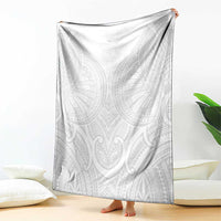 Samoan Traditional Art Tattoos Blanket Tatau Roman Reigns White Color - Polynesian Pride