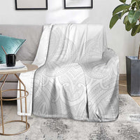 Samoan Traditional Art Tattoos Blanket Tatau Roman Reigns White Color - Polynesian Pride