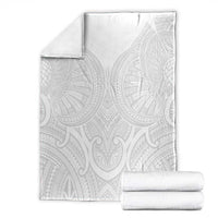 Samoan Traditional Art Tattoos Blanket Tatau Roman Reigns White Color - Polynesian Pride