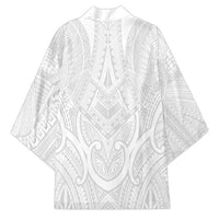 Samoan Traditional Art Tattoos Kimono Tatau Roman Reigns White Color - Polynesian Pride