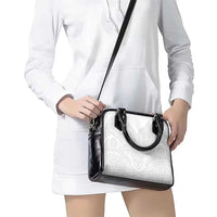 Samoan Traditional Art Tattoos Shoulder Handbag Tatau Roman Reigns White Color LT03 - Polynesian Pride