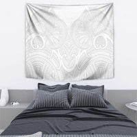 Samoan Traditional Art Tattoos Tapestry Tatau Roman Reigns White Color - Polynesian Pride