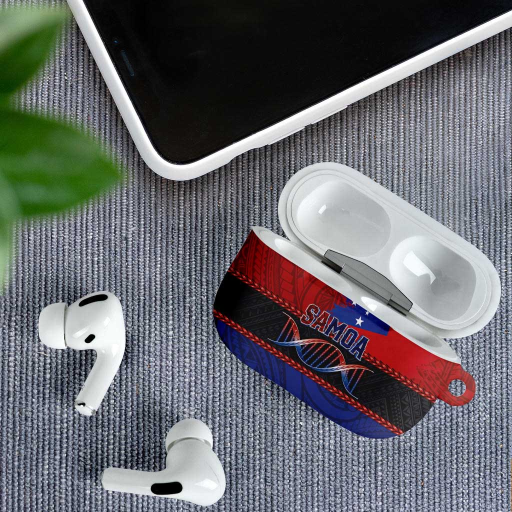 Samoan DNA-Proud of Samoa AirPods Case Polynesian Patterns - Polynesian Pride