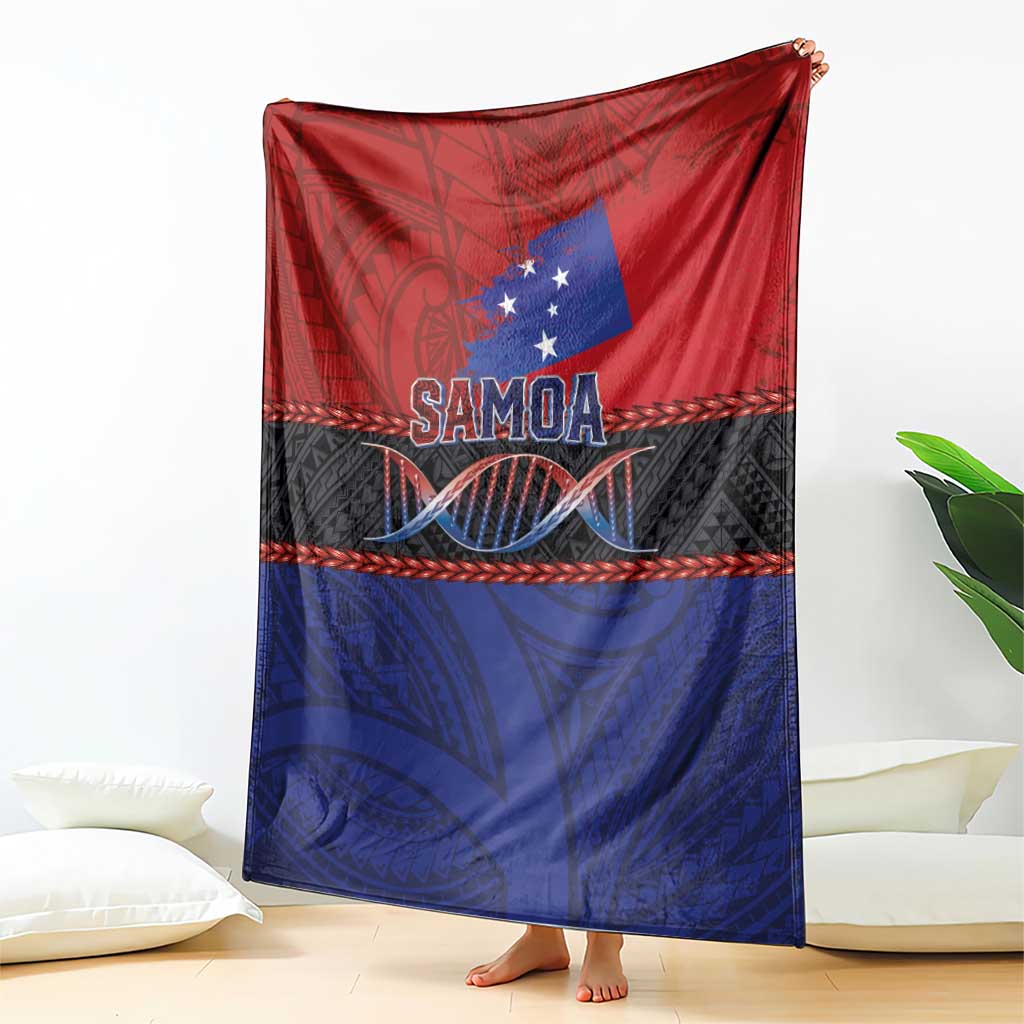 Samoan DNA-Proud of Samoa Blanket Polynesian Patterns - Polynesian Pride